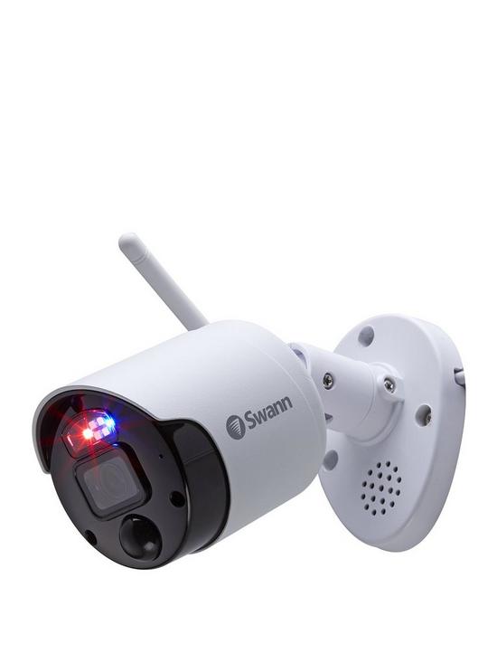 Smart Security 4K Enforcer Wi-Fi NVR CCTV Camera with Controllable Red & Blue Flashing Lights, Spotlights & Sirens – SWNVW-800CAM    £150 post thumbnail image