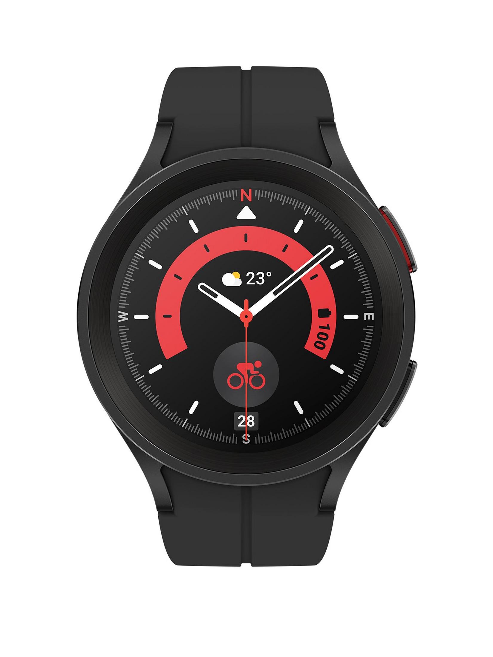 SamsungGalaxy Watch 5 Pro 45mm (GPS) – Black Titanium £429 post thumbnail image