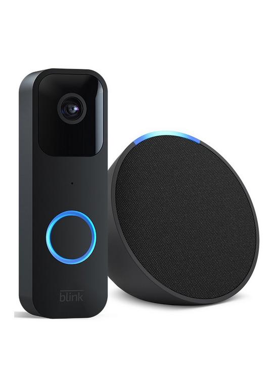 Amazon Blink Video Doorbell + Echo Pop (Black) £ 104.99 post thumbnail image